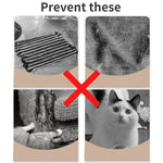 protecteur meubles chat texture rugueuse adhésif nylon vert clair moderne fixe inclusion film