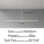 lampe suspension moderne noire aluminium lisse 80cm 100cm 120cm variable