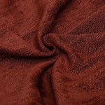 taies d'oreiller carrées modernes couleurs marron rose beige franges coton polyester