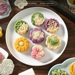 moule biscuits motifs floraux moderne multicolore plaque fourchettes fondant gâteau deco