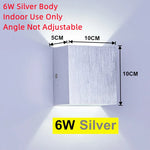 applique murale led moderne noir blanc argent or ip65 résistante 110v 240v