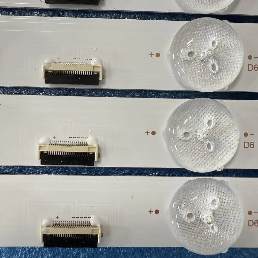 ruban led blanc bleu transparent moderne adhésif reutilisable connecteur electrique aluminium unique