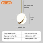 suspension lumineuse moderne blanc doré 73 boules acrylique 2000 82000 lumens