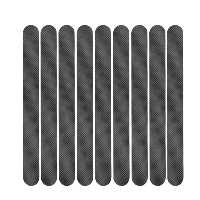 tapis bain antidérapant moderne adhésif blanc rayures horizontales respectueux environnement salle bain