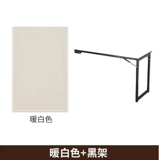 table pliable industrielle bois foncé métal noir texture bois naturelle vis fixations moderneextérieurcarrépliantemurale