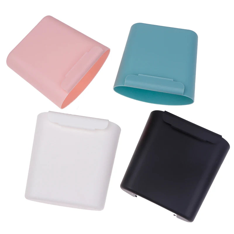 organisateur pot crayons rose bleu blanc noir moderne adhésif