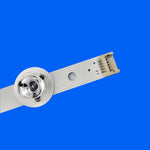 bande lumineuse led adhésive blanche bleue moderne connecteur électrique