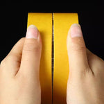 ruban adhésif jaune largeur 10mm 15mm 20mm 25mm 30mm 35mm 40mm 50mm 60mm fixations