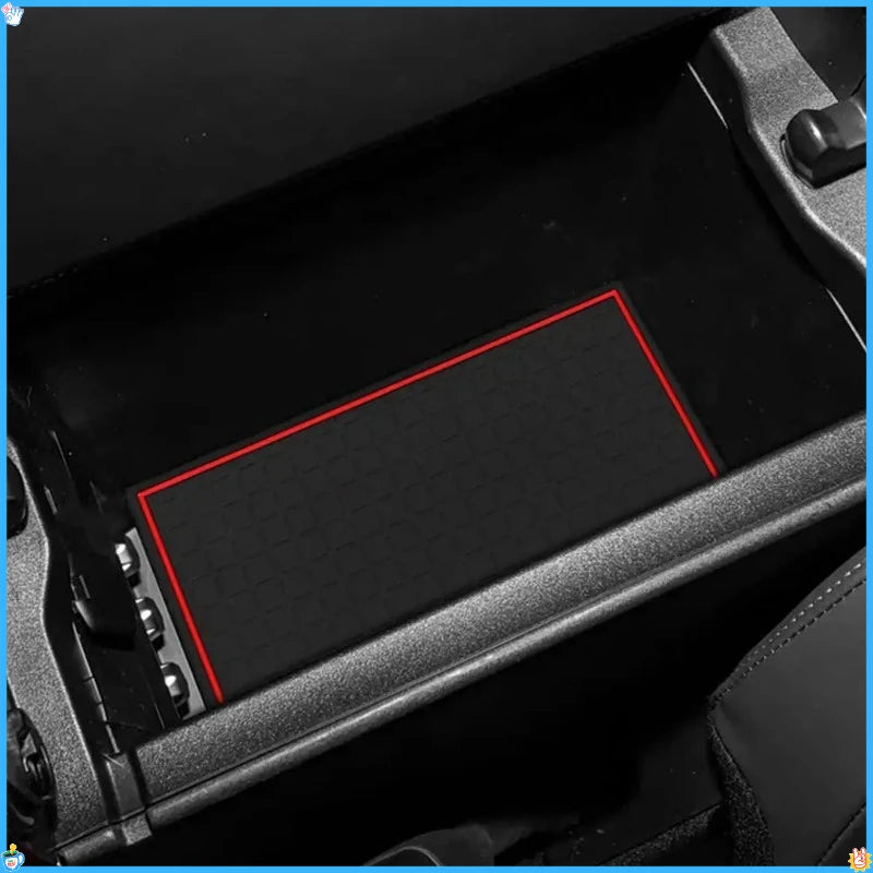 tapis sol voiture toyota rav4 2026 noir rouge adhésif moderne fonctionnel