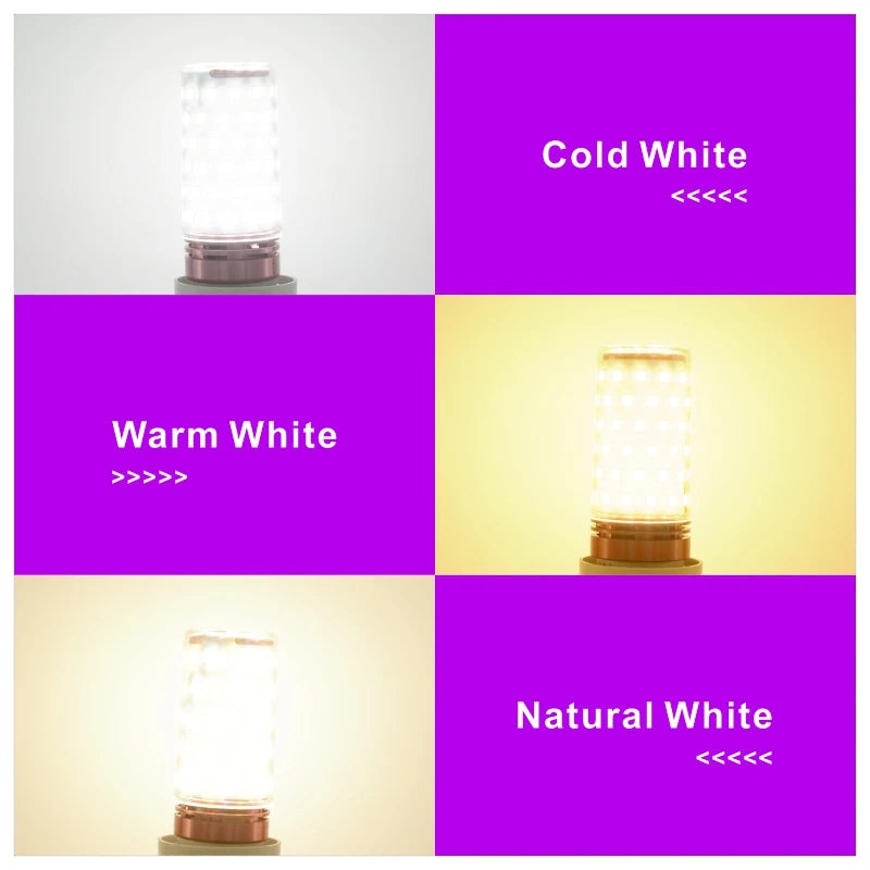 ampoules led e14 e27 carrés dorés fond blanc moderne blanc chaud doré