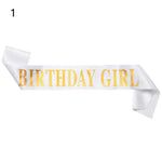 rubans fête anniversaire fille lettres birthday girl rouge violet noir festive
