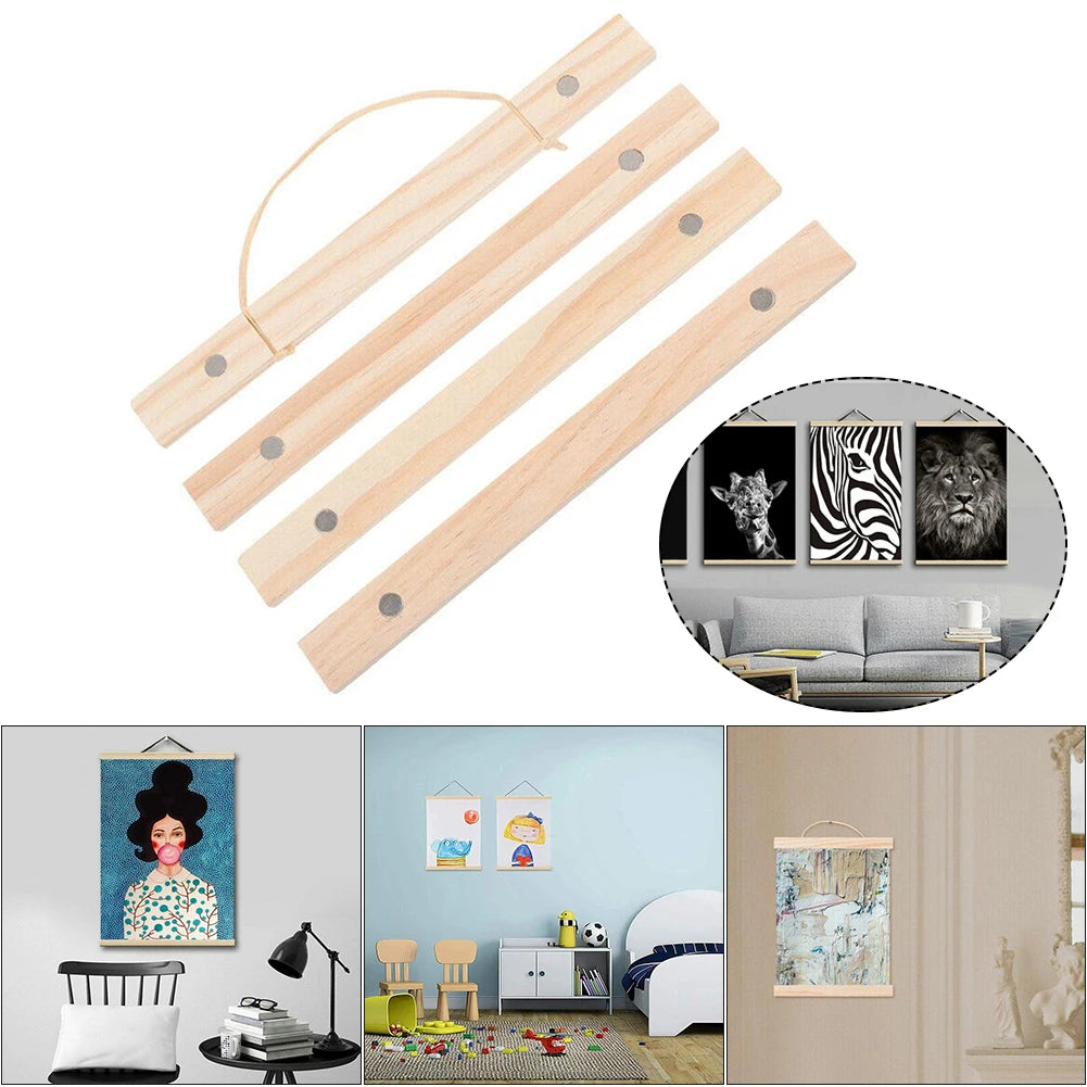 cadre mural bois naturel minimaliste 51cm 41cm 31cm 21cm poster inclusSuspense avant publication... Voici