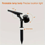 projecteur solaire extérieur led ip65 étanche noir moderne facile