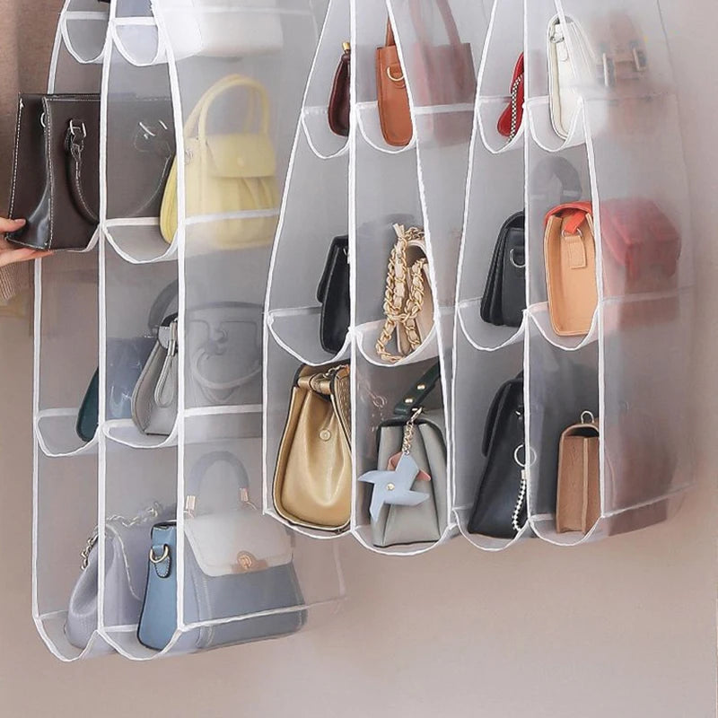 sacs rangement multi usages polyester moderne pratique respectueux environnement blanc gris beige bleuclair noir