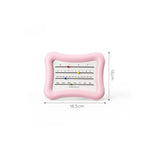 calendrier mural moderne colorées mois jours adhésif opaque plastique noir beige