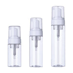 flacons savon liquide transparents moderne 100ml 150ml 200ml set 30 pièces Pompe pression rechargeable