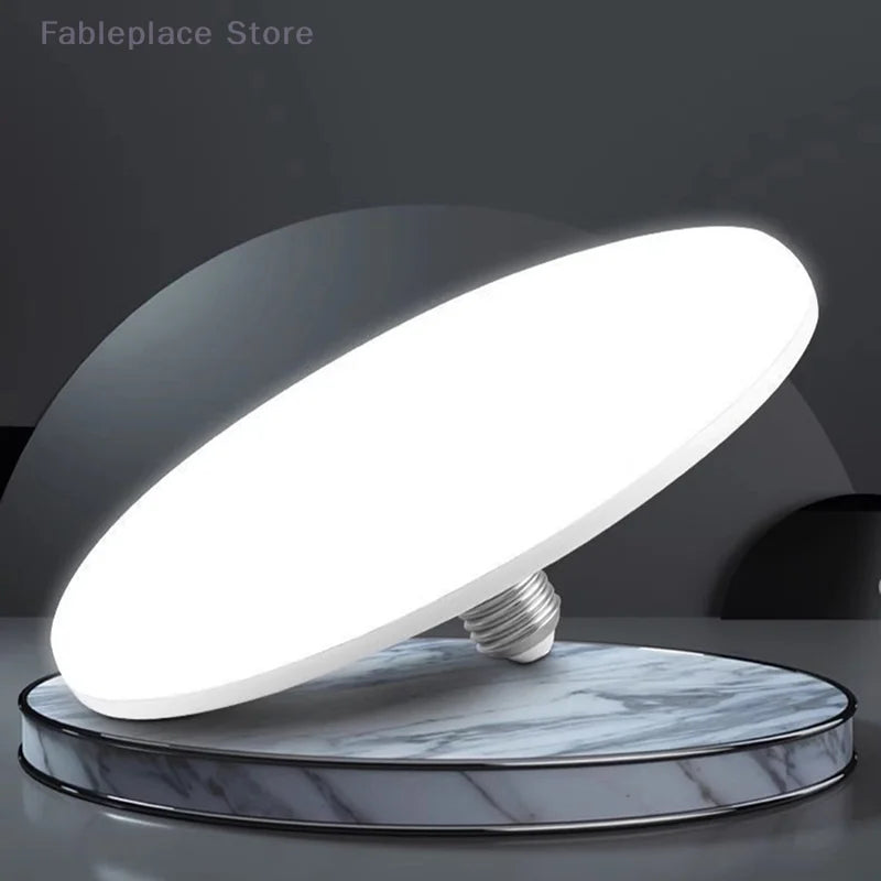 lampe led moderne blanc plat lisse intérieur 100w 150mm 120w 185mm 150w 220mm