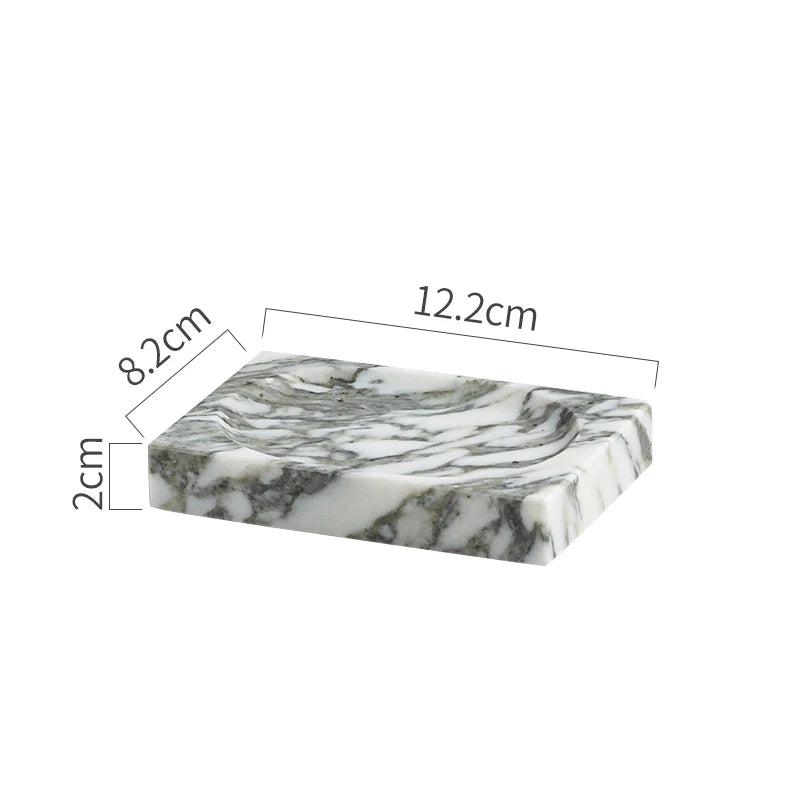 ensemble accessoires salle bain marbre blanc gris distributeur savon porte brosse dents plateau