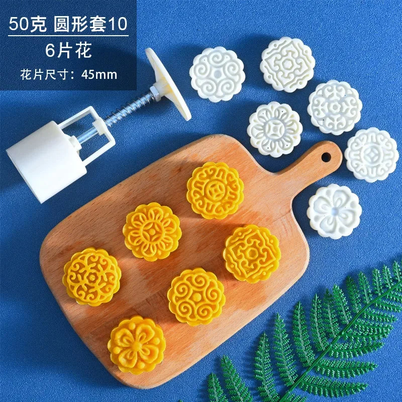 moule biscuits blanc moderne motifs floraux pièces respectueux environnement opaques