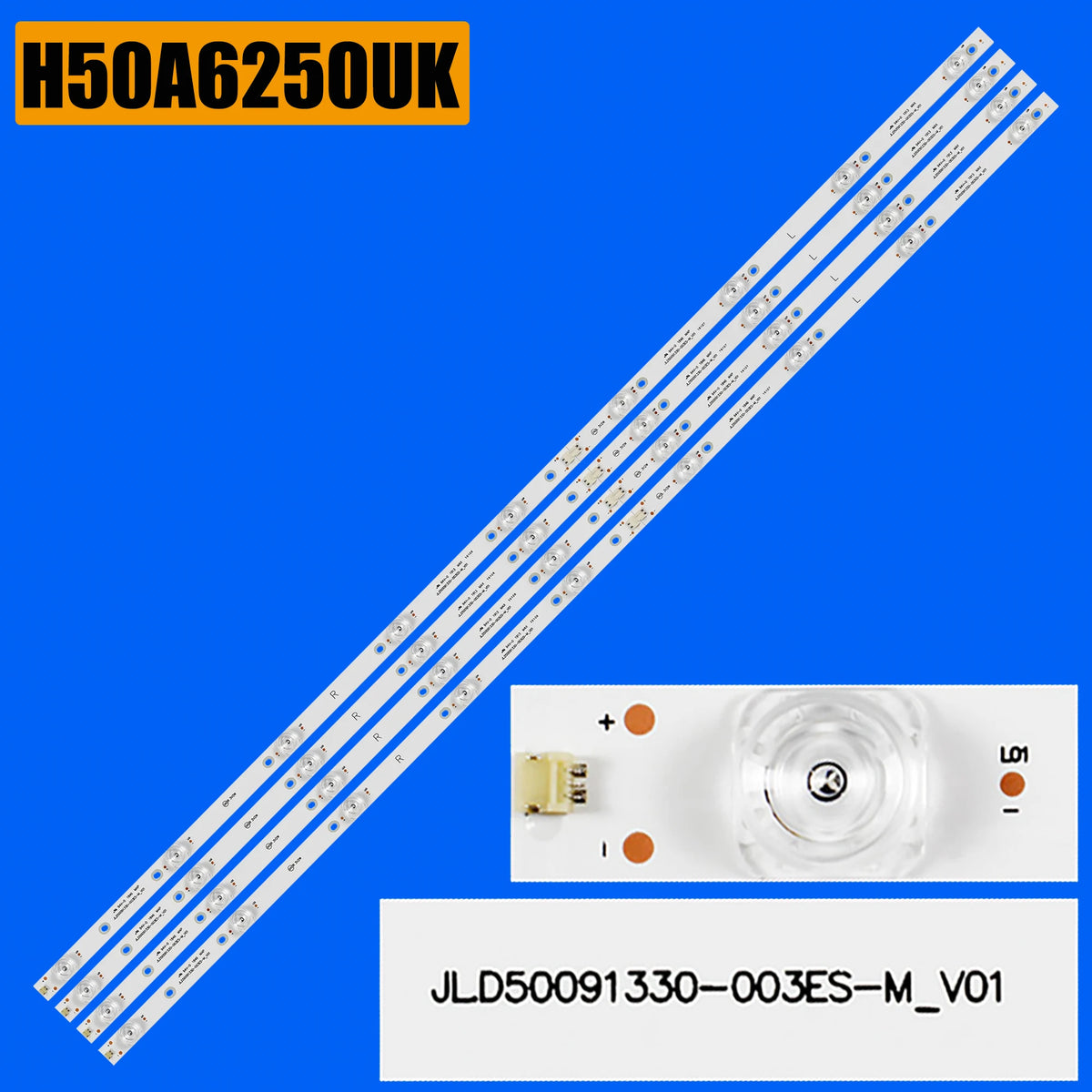bandes rétroéclairage led blanc moderne téléviseur connecteur électrique pack four bands