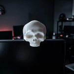 décoration crâne blanc noir réaliste gothique ornement accessoire pc ambiance salle jeu