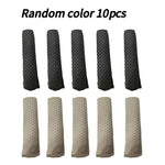 serviettes cuisine rectangulaires microfibre rayures horizontales beige gris absorption rapide respectueux environnement