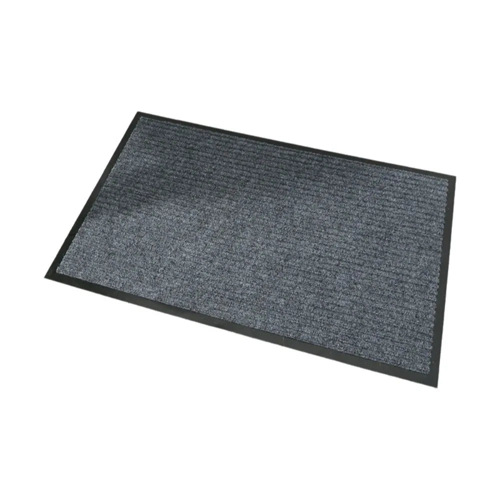 tapis sol antidérapant gris marron noir texturé stries verticales moderne minimaliste PVC non slip