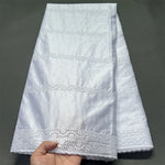 tissu brodé vert clair beige bleu coton opacité résistance brocart dobby haute qualité