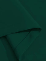 rideau vert foncé moderne métalliques opacité polyester uni chambre salon fenêtre