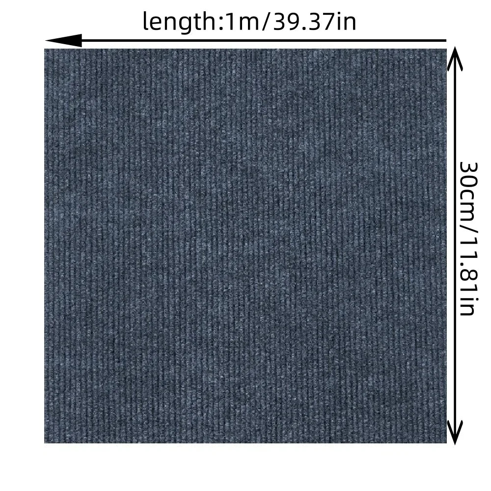 tapis gratter chats noir marron beige gris tissu côtelé adhésif protection moderne DIY