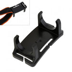 support téléphone portable noir ceinture fixante orange moderne braket strip