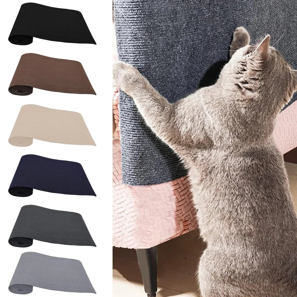 tapis chats adhésif noir marron bleu marine gris moderne non tissé antidérapant