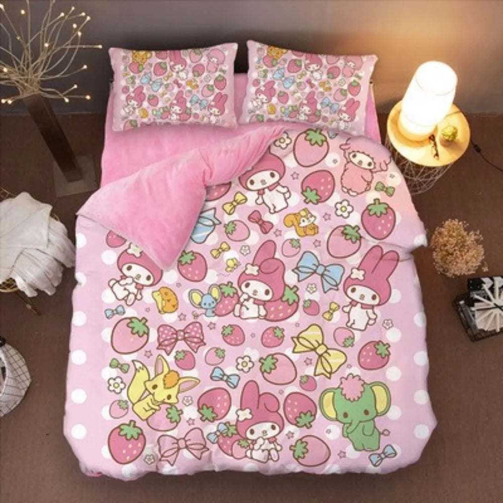 Détail housse de couette Ma Melody