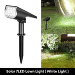 projecteur solaire jardin led noir étanche ip55 moderne extérieur bronze