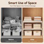 étagère modulable blanche métal réglable moderne rangement armoire blanc mat pieds boîtes rangement