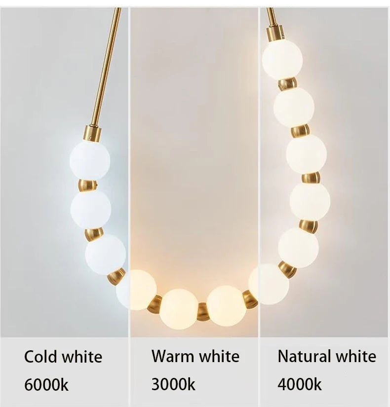 lampe murale moderne rondes blanc doré cuisine chambre salon entrée éclairage quotidien led deco