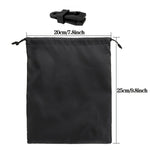 accessoires rideau extérieur clips sacs lestés tissu polyester gris noir moderne minimaliste