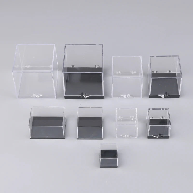 boîtes présentation transparentes modernes clips A1 A2 A3 A4 A5 A6 A7 A8 A9