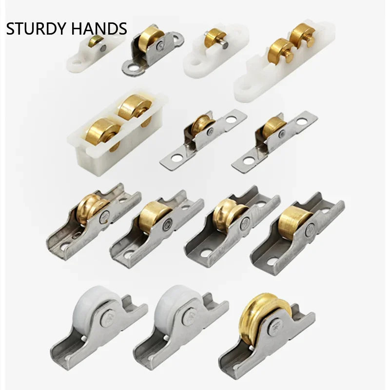 roulettes porte acier inoxydable cuivre blanc gris doré rondelles industrielle fixations cửa hàng