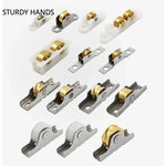 roulettes porte acier inoxydable cuivre blanc gris doré rondelles industrielle fixations cửa hàng