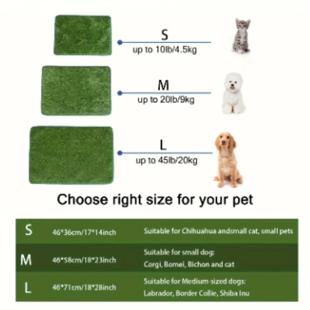 tapis artificielle herbe anti odeur breathable moderne chiens vert nylon lavable
