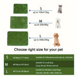 tapis artificielle herbe anti odeur breathable moderne chiens vert nylon lavable