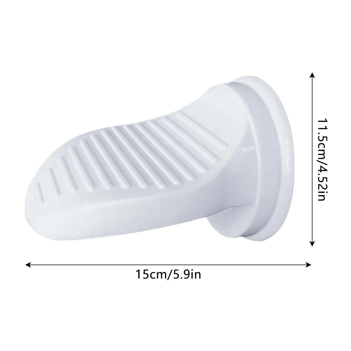 tapis bain anti dérapant support pieds salle bain sécurité texturé ventouse blanc rose jaune