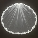 voile mariée femme blanc dentelle fine classique clips métalliques translucide adultère élégante couverture tête