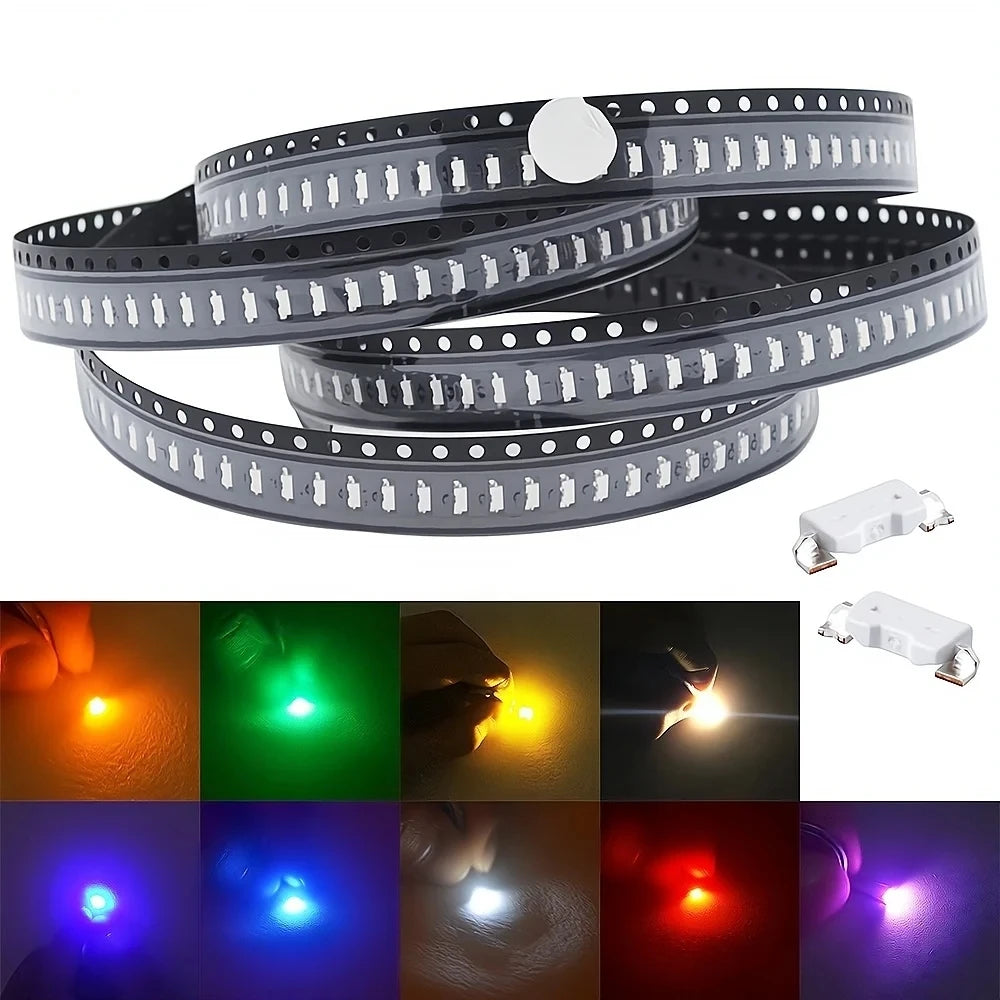 diodes led rouge vert jaune blanc violet orange smd 335 4008 20ma broches