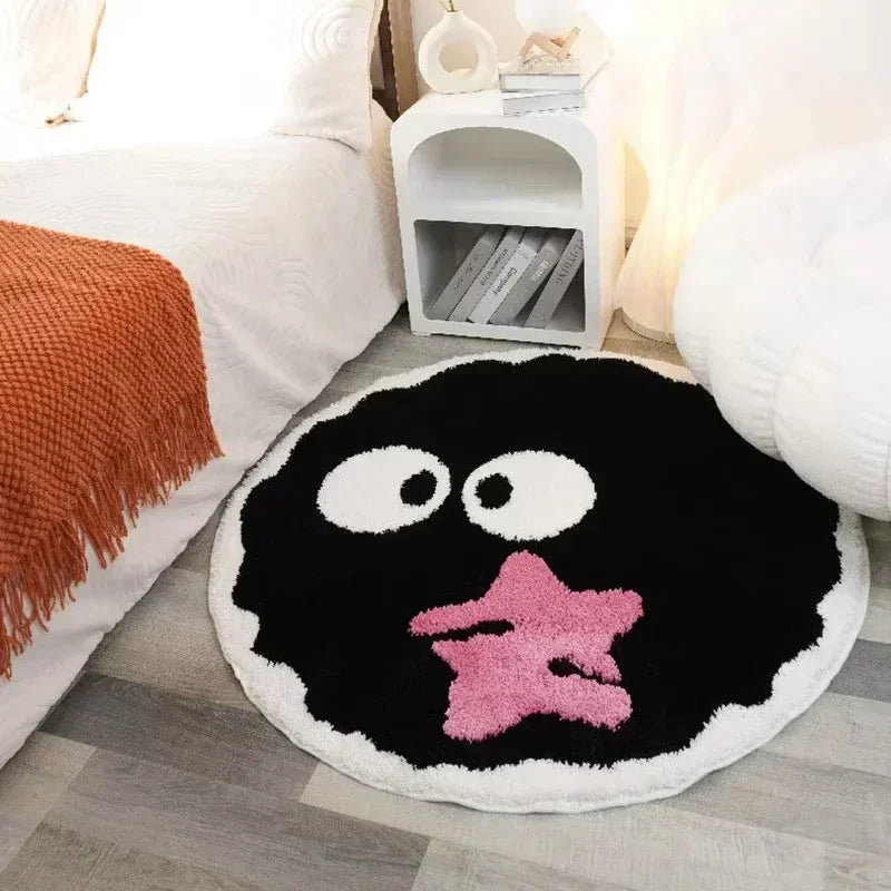 tapis sol décoratif motif dessin animé antidérapant doux chambre salon maison enfant