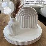 moules silicone céramiques blancs rayures géométriques modernes minimalistes artisanat maison bricolage