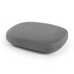 coussin latex perforé moderne blanc noir gris vert orange 10cm 37cm 24cm