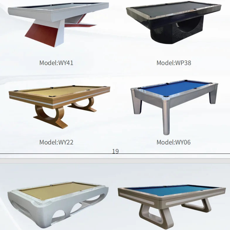 table billard transformable table manger ping pong 7ft 8ft 9ft ardoise bois cuir modernes