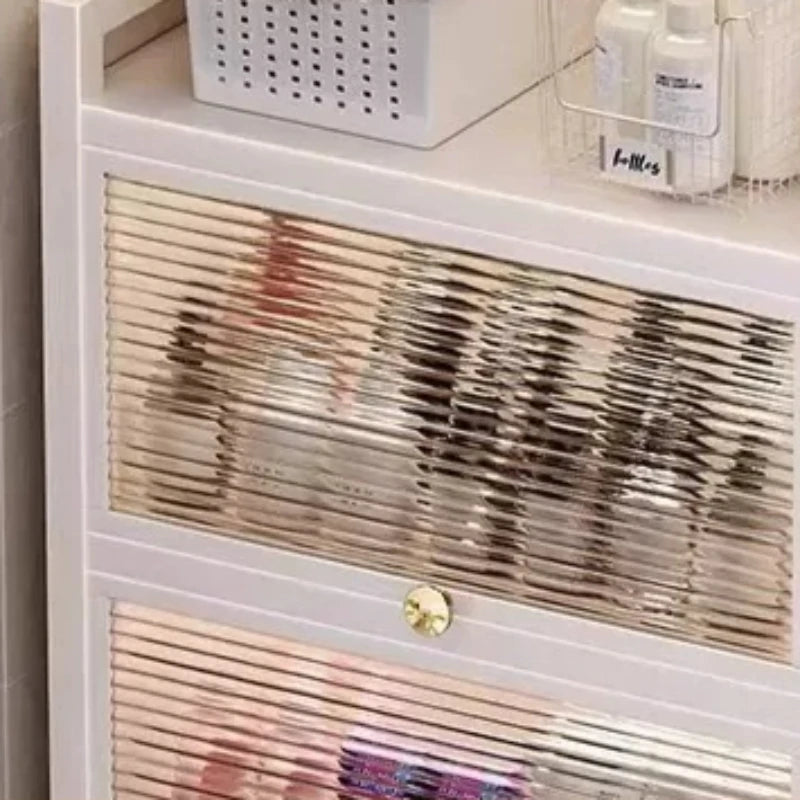 meuble rangement blanc moderne tiroirs texture bois 5.5cm 95cm 135cm chambre